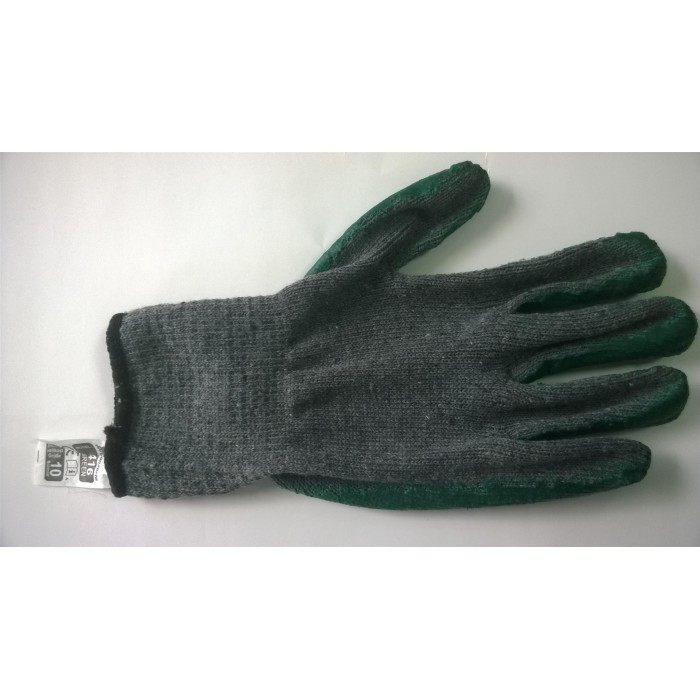 Перчатки рабочие RSG 2131 Eco Gloves серо-зелен. прорезиненные