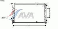 

Радиатор охлаждения Фольксваген Пассат (пр-во AVA QUALITY COOLING VW2066)