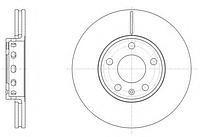 

Тормозной диск передний Ауди, Сиат, Шкода, Фольксваген (пр-во REMSA 6328.10)