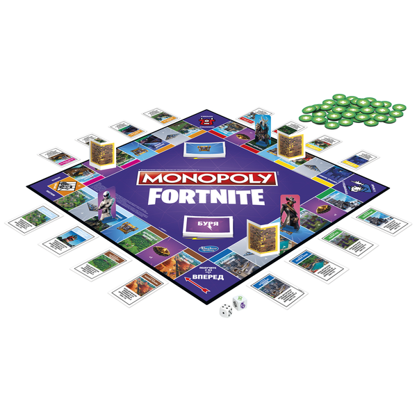 

Игра настольная Hasbro Monopoly Монополия Фортнайт E6603