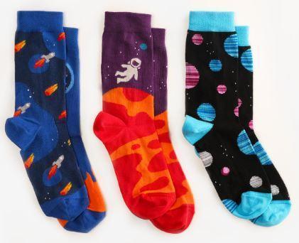 Носки детские Dodo Socks набор Space Oddity 2-3 года