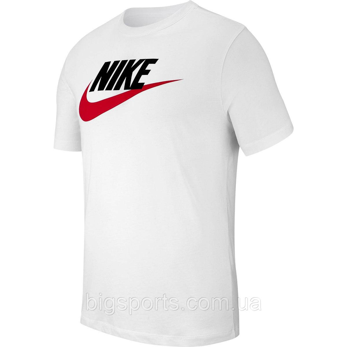 

Футболка муж. Nike M Nsw Tee Icon Futura (арт. AR5004-100) S (44-46), Белый