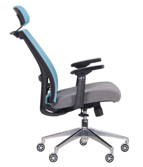 Кресло Self светло-голубой, серый (Фото 7)