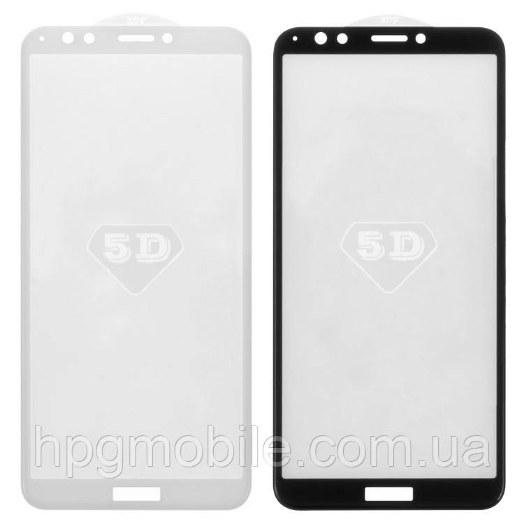 

Защитное стекло 5D Full Glue на весь экран для Huawei Nova 2 Lite, Y7 Prime (2018), Y7 Pro (2018), Разные цвета