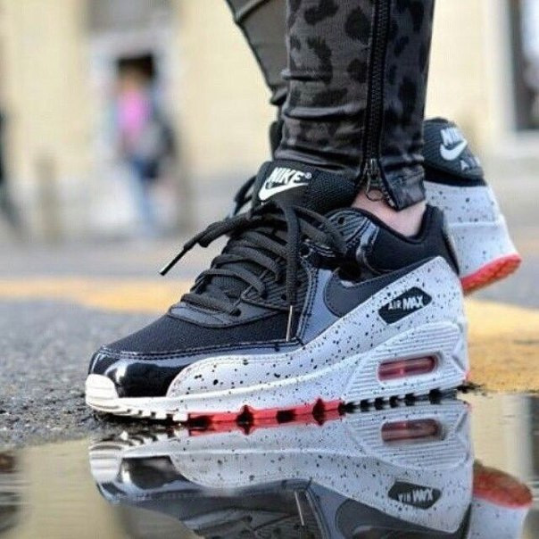 

Кроссовки мужские Nike Air Max 90 / 90AMM-269 (Реплика), Черный