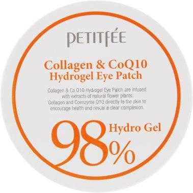 

Гидрогелевые патчи для глаз с коллагеном и коэнзимом - Petitfee&Koelf Collagen & Co Q10 Hydrogel Eye Patch 60шт