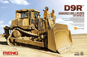 D9R Armored Bulldozer SS-002 1/35 MENG MODEL збірна пластикова модель бульдозера