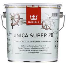 

Уретано-алкидный лак Tikkurila Unica Super 20 (полумат) 2,7 л