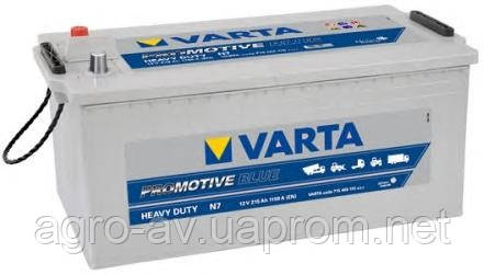 

Аккумулятор 215Ah-12v VARTA PM Blue(N7) (518х276х242),L,1150