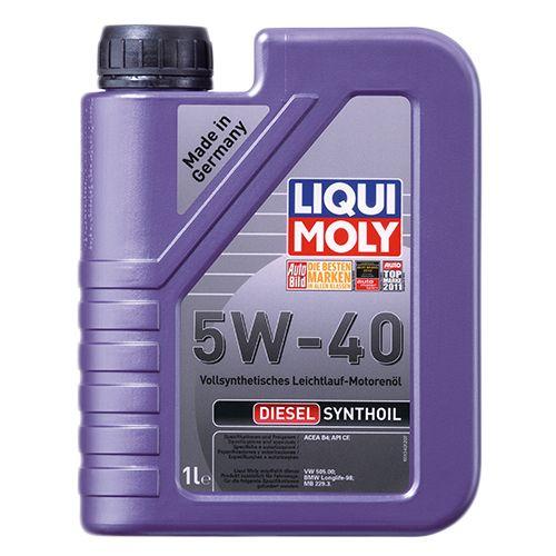 

Синтетическое моторное масло Liqui Moly Diesel Synthoil SAE 5W-40 1 л.