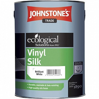 

Водоэмульсионная матовая краска Johnstones Vinil Silk 1 л, Белая