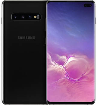 Смартфон Samsung Galaxy S10+ (SM-G975U) 128gb 1sim Black, 12+16/10+8Мп, 6,4", Snapdragon 855, 4100mAh, 12 мес
