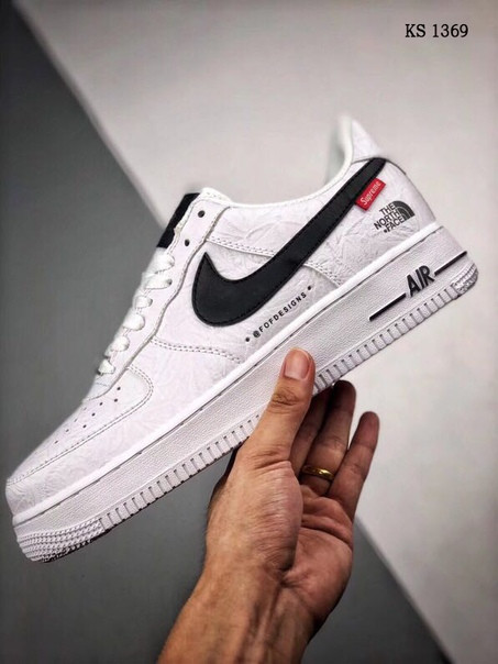 air force 1 x supreme x the north face