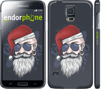 

Чехол на Samsung Galaxy S5 g900h Christmas Man "4712c-24-535", Черный