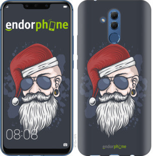 

Чехол на Huawei Mate 20 Lite Christmas Man "4712u-1575-535", Черный