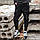 Стильні чоловічі весняні штани-джоггеры "Барака" чорні, з накладними кишенями - L, XL, фото 3