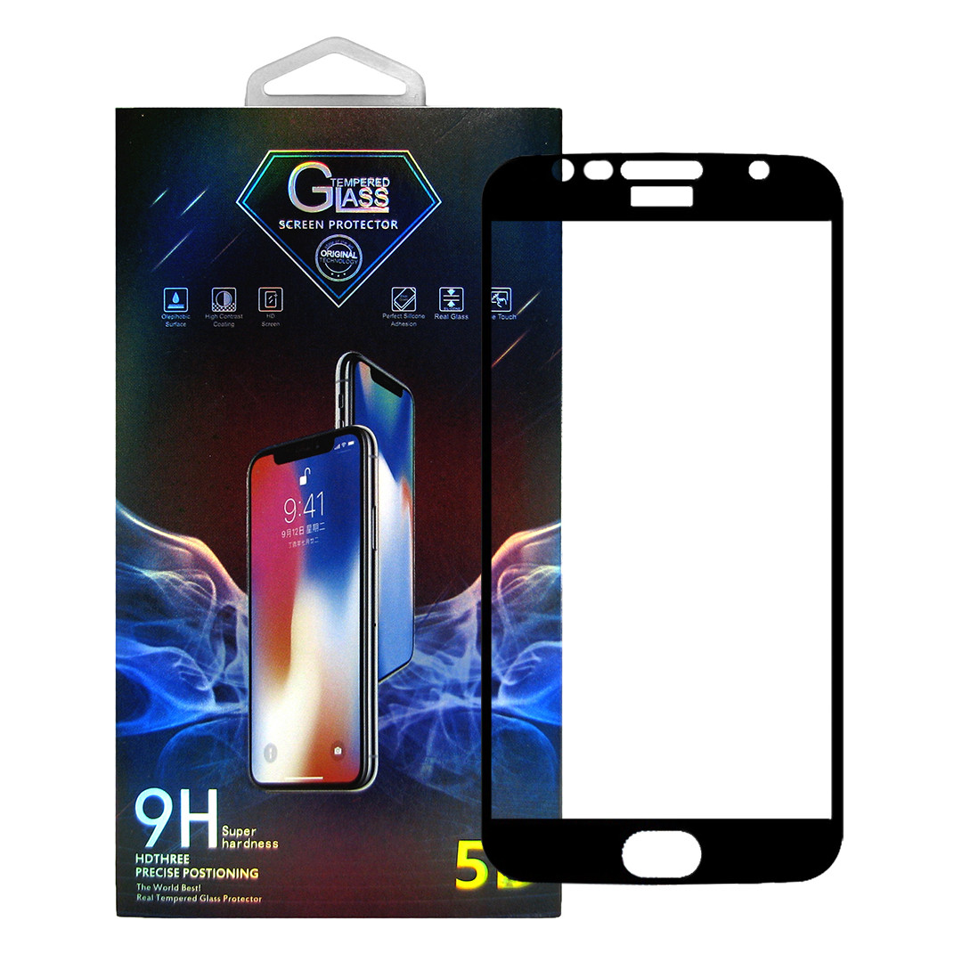 

Защитное стекло Premium Glass 5D Full Glue для Motorola Moto G5s Black, Черный