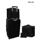 Дорожня сумка для ручної поклажі Coverbag чорна 40*30*20 см Wizzair, фото 2
