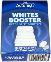 Усилитель белизны ткани, пятновыводитель в таблетках, Astonish Whites Booster, 5 шт., Великобритания