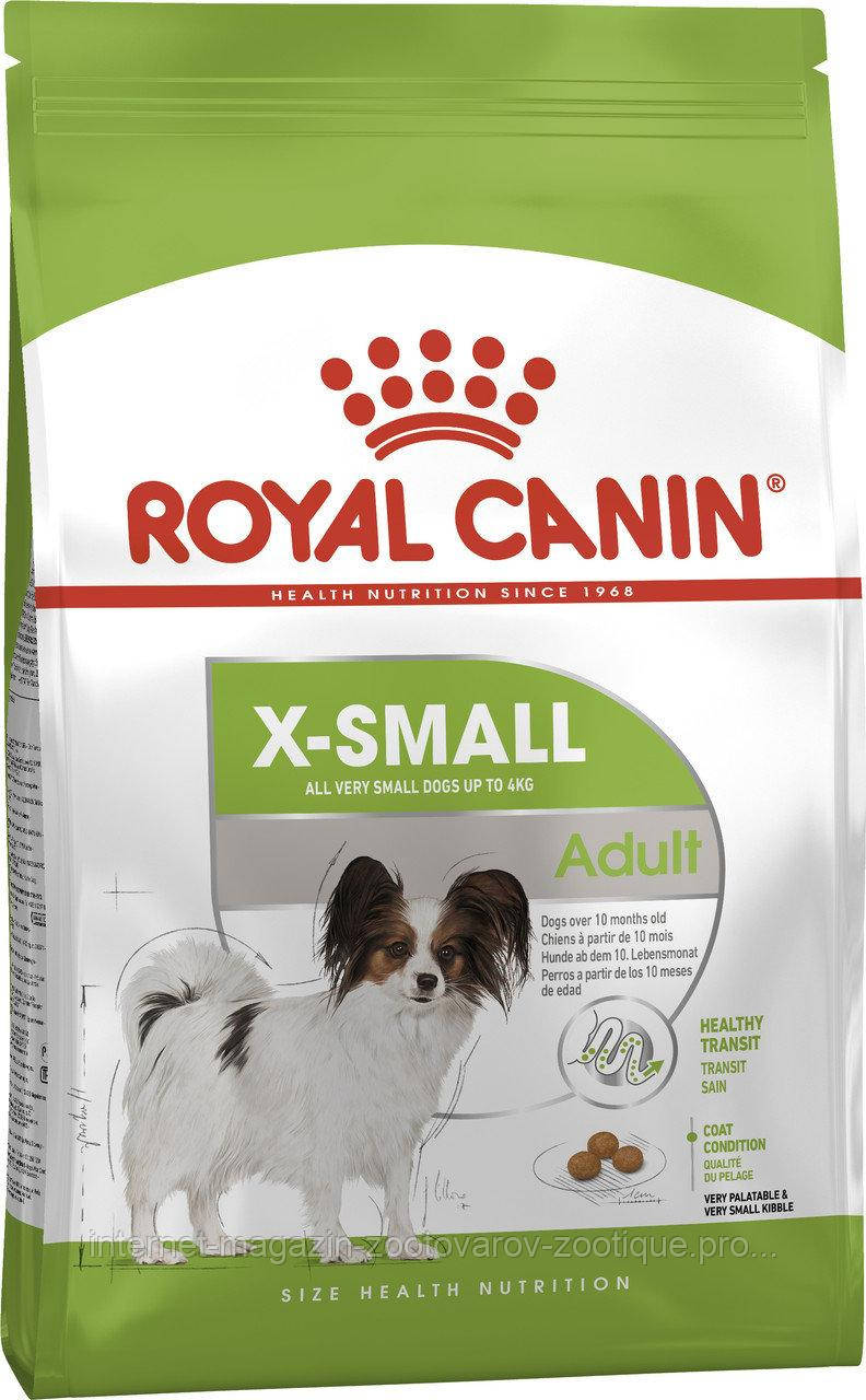 

Royal Canin X-Small Adult - корм для собак мелких пород от 10 месяцев до 8 лет 3 кг