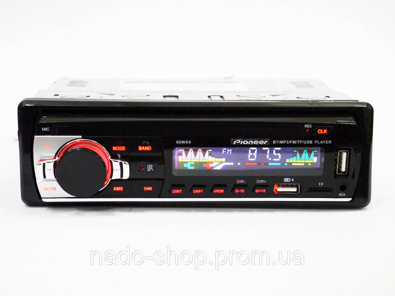 

Автомагнитола Pioneer JSD-520 Bluetooth+USB+SD+AUX 4 х 60 W (мощная магнитола с 2 юсб выходами)