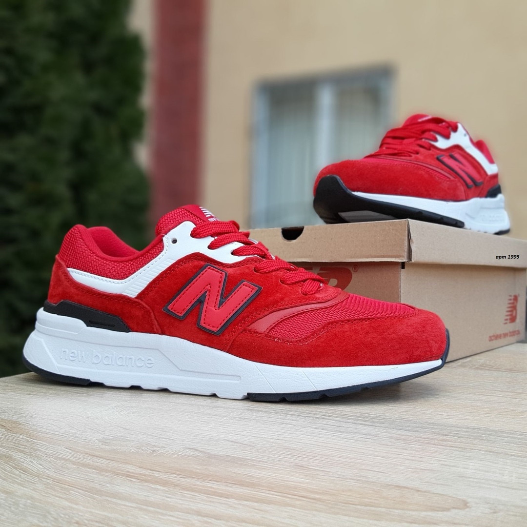 

Мужские кроссовки New Balance 997 (Нью Баланс 997), красные, код OD-1995, Красный