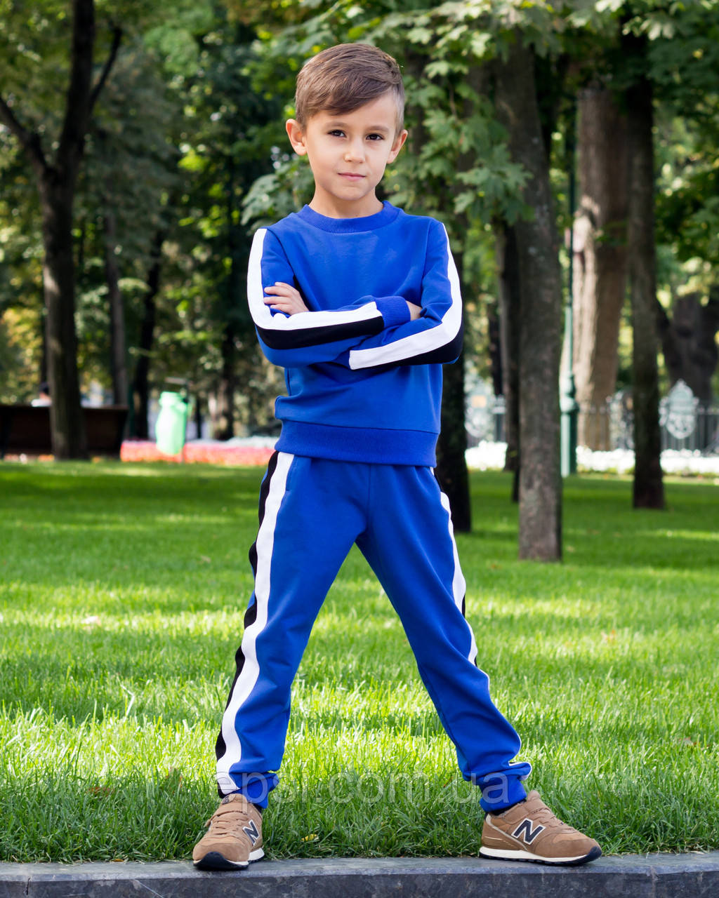 

Спортивный костюм для мальчика Chirks SK0012116 116 см Синий