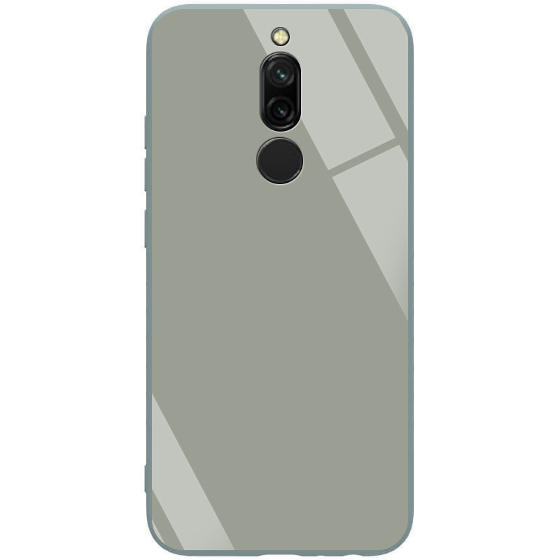 

TPU+Glass чехол GLOSSY для Xiaomi Redmi 8, Зеленый / pine green