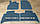 ЄВА килимки на Renault Scenic 2 (Grand Scenic) '03-08. EVA килими Рено Гранд Сценік, фото 4
