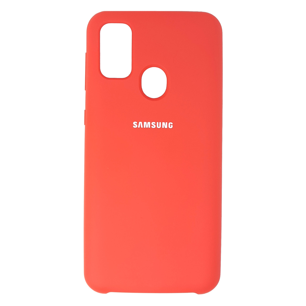 

Чехол для Samsung M30S / M21 силиконовый противоударный Silicone Cover Красный