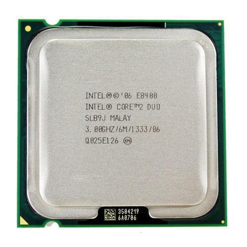 Процессор Intel Core 2 Duo E8400, 2 ядра 3ГГц, LGA 775