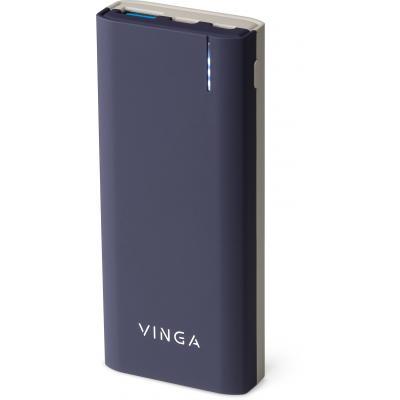 

Батарея универсальная Vinga 10000 mAh soft touch purple (BTPB3810QCROP)