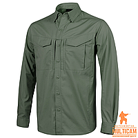 Сорочка Helikon-Tex® DEFENDER Mk2 Shirt long sleeve® - PolyCotton Ripstop - Olive Green, фото 1