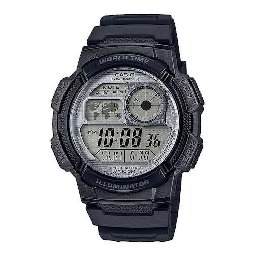 

Многофункциональные наручные часы Casio Collection AE-1000W-7AVEF с полимерным ремешком