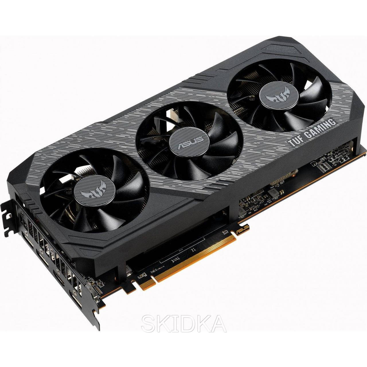 

Видеокарта Asus PCI-Ex Radeon RX 5700 XT TUF Gaming X3 OC 8GB GDDR6 (256bit) (1730/14000) (HDMI, 3 x DisplayPort) (TUF 3-RX5700XT-O8G-GAMING)