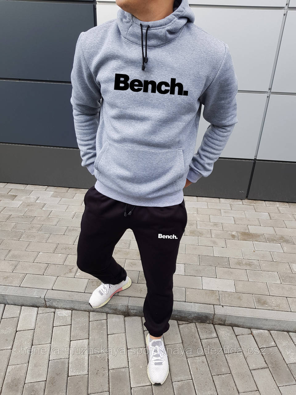 

Мужской спортивный костюм, чоловічий костюм Bench XL, Серый