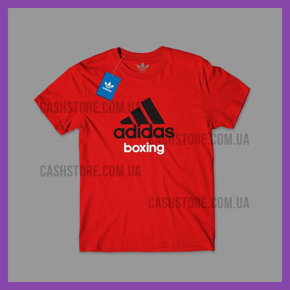 

Футболка Adidas 'Boxing Tee' с биркой | Адидас | Красная