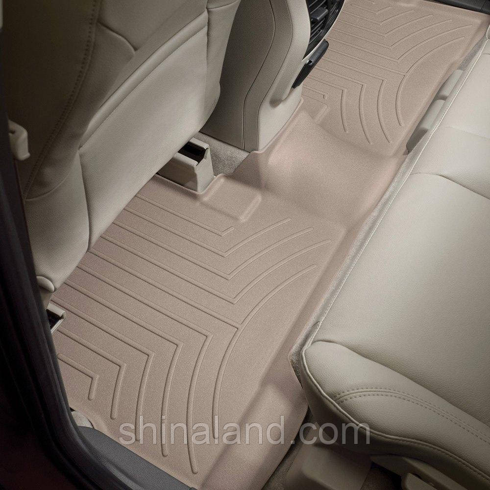 

Коврики в салон Ford Kuga II 2012 - бежевые, Tri-Extruded (WeatherTech) - второй ряд