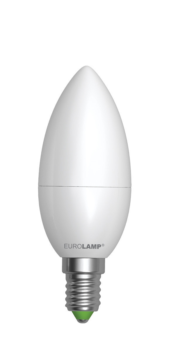 LED Лампа EUROLAMP EKO CL 6W E14 4000K -  по лучшей цене в е .
