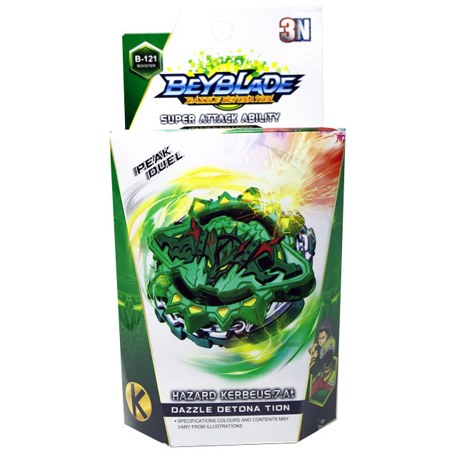 

Волчок Beyblade B-121 Super Z Triple | Hazard Kerbeus 7 Atomic