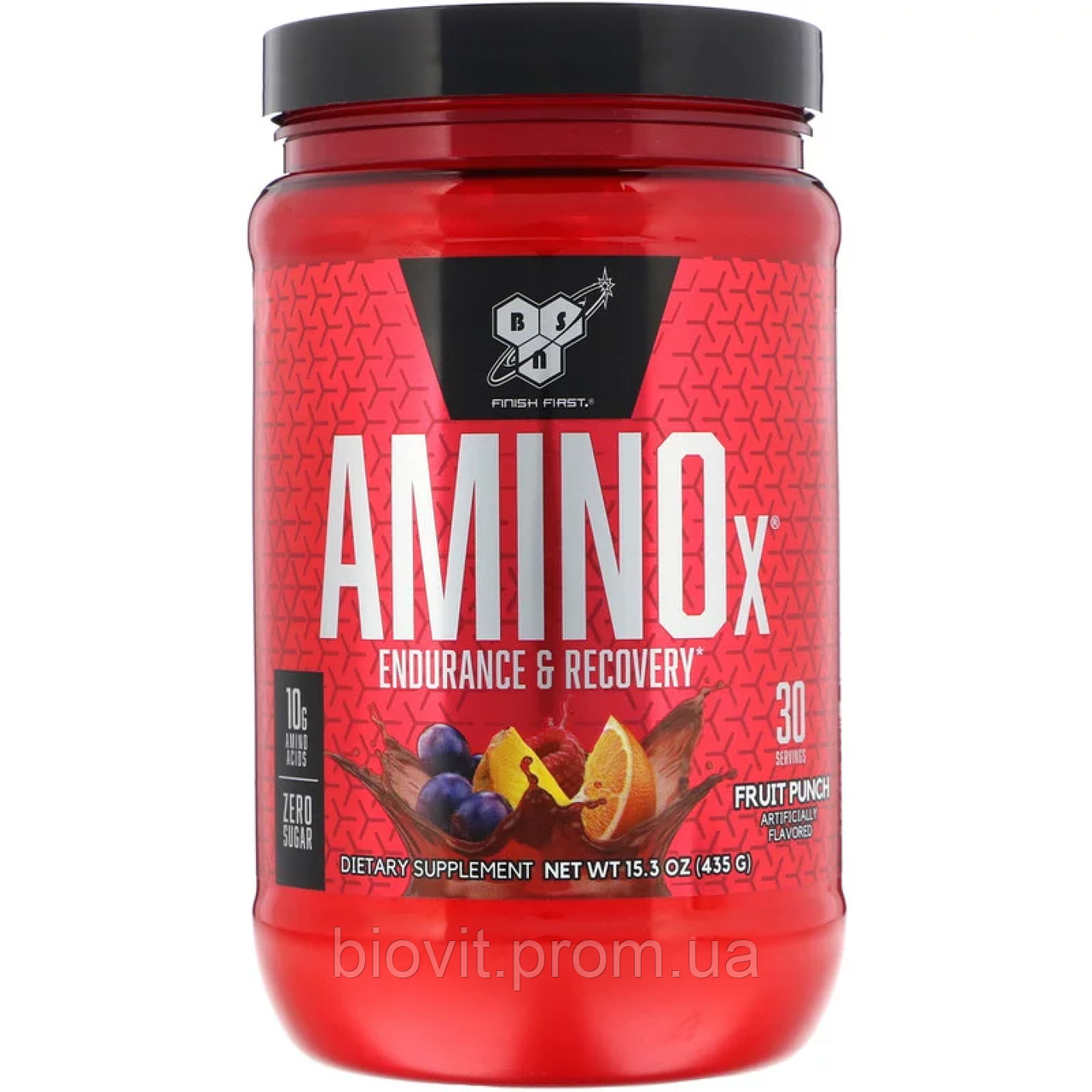 

Аминокислоты (BSN Amino X) 435 г со вкусом фруктового пунша