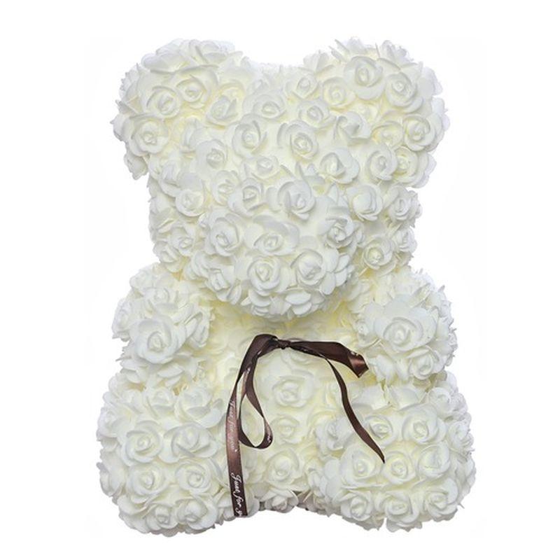 

Мишка из роз UFT Bear Flowers UFT BB1 White