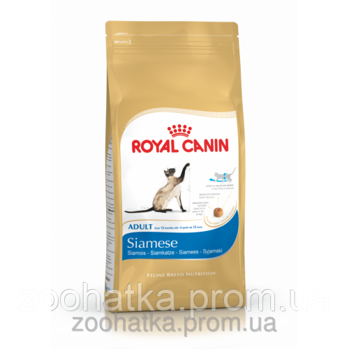 

Сухой корм Royal Canin Siamese для сиамских кошек старше 12 месяцев 10 кг