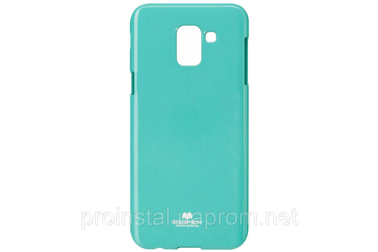 

Чехол Goospery для Samsung Galaxy J6 (J600), Jelly Case, MINT, Зелёный