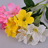 Альстромерія рожева - штучні квіти, фото 2