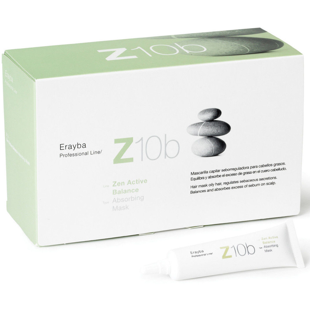 

Erayba Z10b Absorving Mask - Пилинг против жирных волос, 8х15 ml