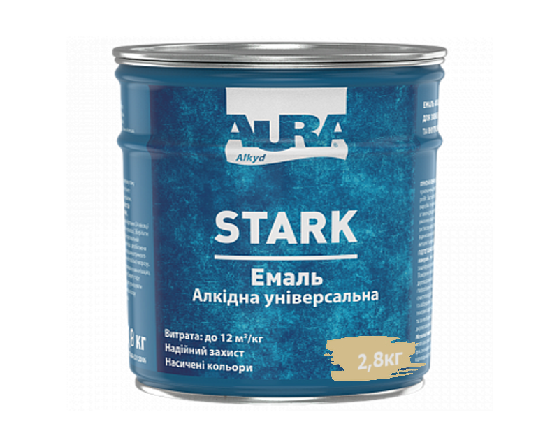 

Эмаль алкидная AURA STARK универсальная бежевая 2,8кг