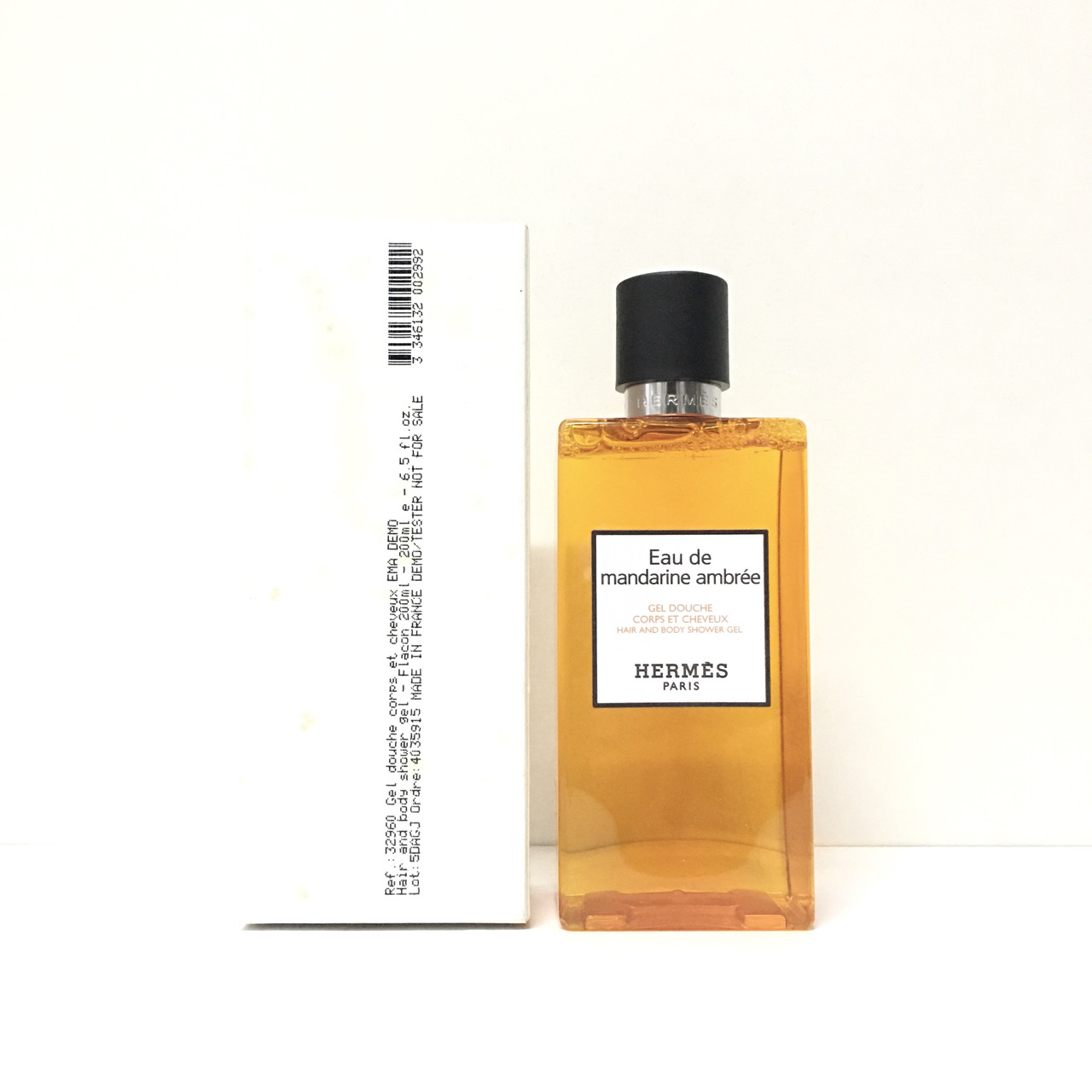 

Гель для душа HERMES Eau de Mandarine Ambree 200ml, цитрусовый фужерный амбровый унисекс аромат ОРИГИНАЛ