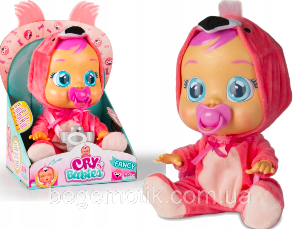 

Интерактивная Кукла плакса IMC Toys Cry Babies Fancy Doll Пупс Фламинго (97056)