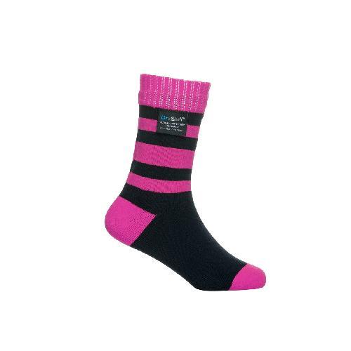 Dexshell Children soсks pink L Шкарпетки дитячі водонепроникні 
рожеві